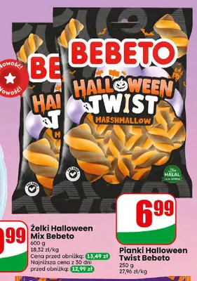 Pianki Halloween Twist Bebeto promocja w Dino
