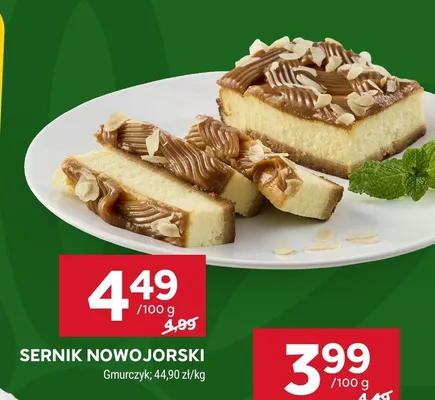 Sernik nowojorski promocja w Stokrotka