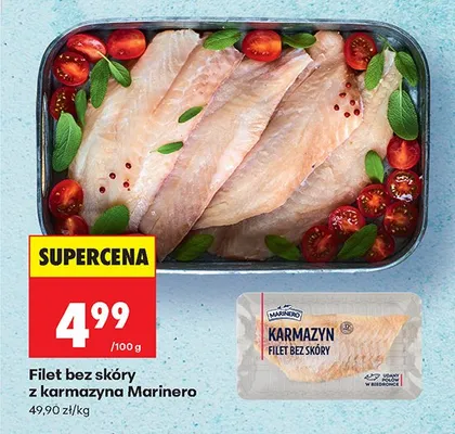 Filet bez skóry z karmazyna promocja w Biedronka
