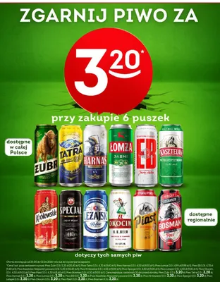 Piwo Bosman Szczeciński Full promocja w Żabka