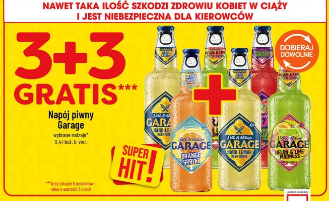 Napój piwny promocja w POLOmarket