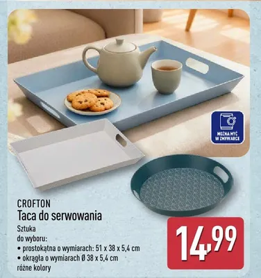 Taca do serwowania promocja w Aldi