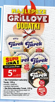 Ser Brie naturalny Turek promocja w Twój Market