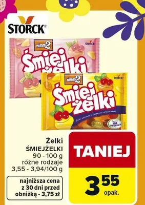 Żelki Śmiejżelki różne rodzaje promocja w Carrefour