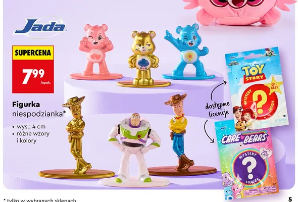 Figurka niespodzianka Jada Care Bears promocja w Biedronka