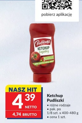 Ketchup Pudliszki promocja w Makro
