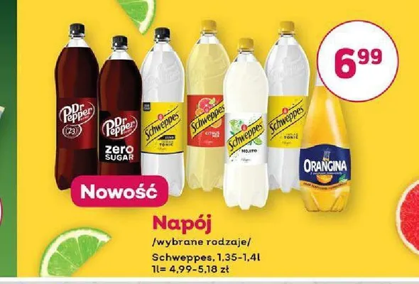 Napój gazowany Schweppes Mojito promocja w Bliski