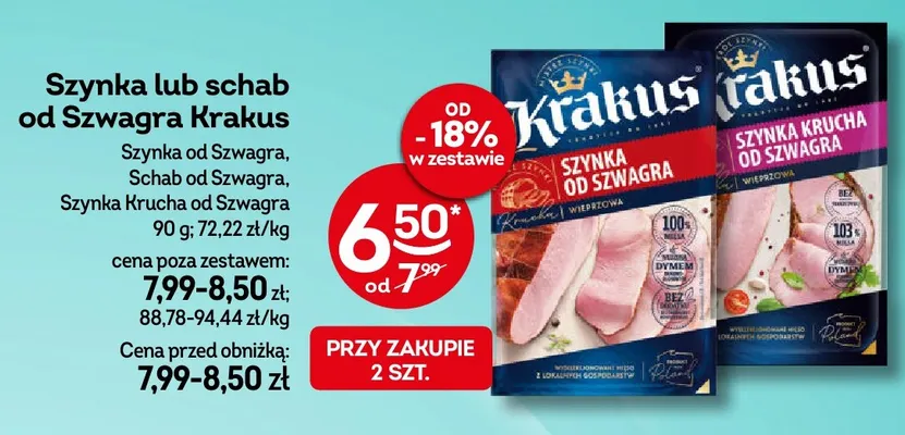 Schab od Szwagra Krakus promocja w Żabka