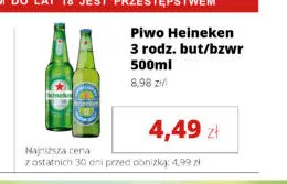 Piwo Heineken promocja w Torimpex Toruńska Sieć Sklepów Spożywczych