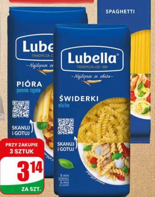 Makaron Lubella Pióra penne rigate promocja w Dino