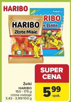 Żelki Złote Misie promocja w Carrefour