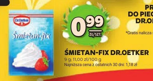 Śmietan-fix promocja w Stokrotka