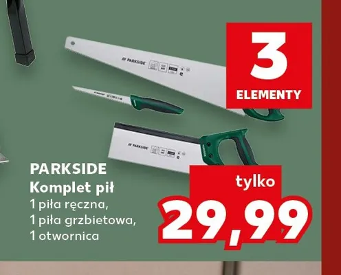 Komplet pił Parkside promocja w Kaufland