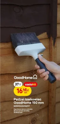 Pędzel ławkowiec GoodHome 150mm promocja w Castorama