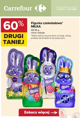 Czekoladowa figurka  promocja w Carrefour