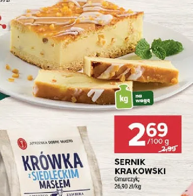 Krówka z siedleckim masłem promocja w Stokrotka