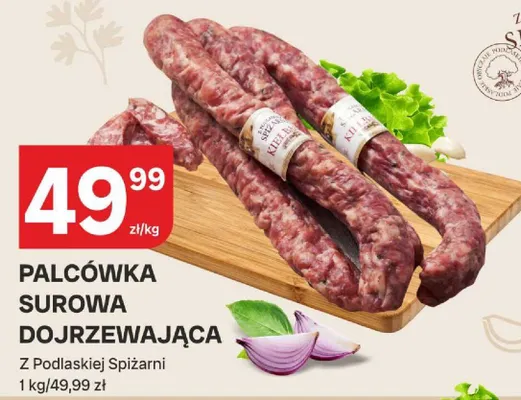 Palcówka surowa dojrzewająca Z Podlaskiej Spiżarni promocja w Chorten