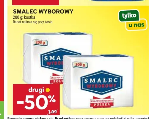 Smalec Wyborowy promocja w Stokrotka