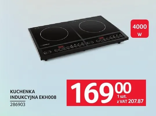 Kuchenka indukcyjna Esperanza EKH008 promocja w Selgros