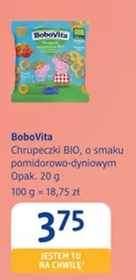 Chrupeczki BIO, o smaku pomidorowo-dyniowym promocja w Drogerie DM