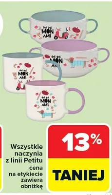 Wszystkie naczynia z linii Petitu promocja w Carrefour