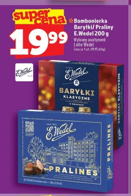 Bombonierka Baryłki Klasyczne E.Wedel promocja w TOPAZ