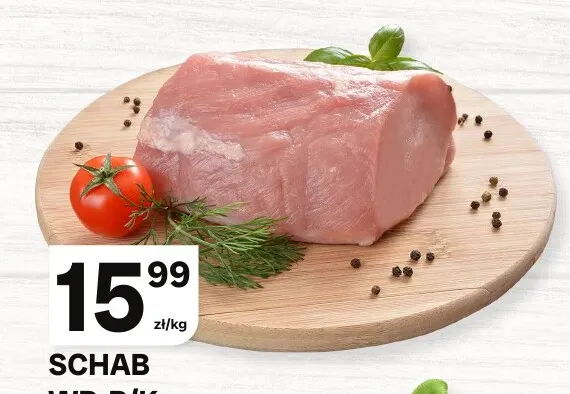 Schab wieprzowy bez kości promocja w Chorten