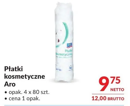 Płatki kosmetyczne Aro promocja w Makro