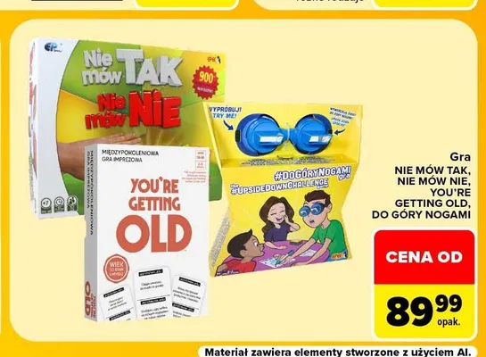 Gra Nie mów tak promocja w Carrefour