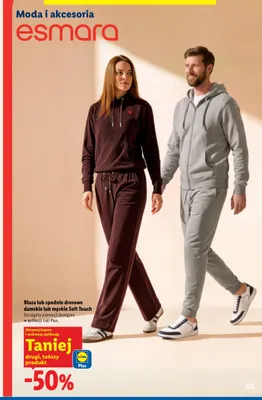 Bluza męska Soft Touch Esmara promocja w Lidl