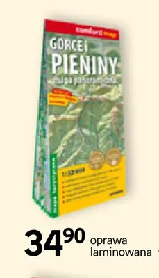 Mapa panoramiczna Gorce i Pieniny Expressmap promocja w Empik