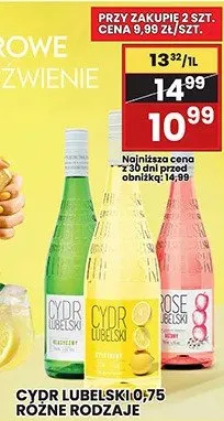 Cydr Lubelski promocja w Wafelek