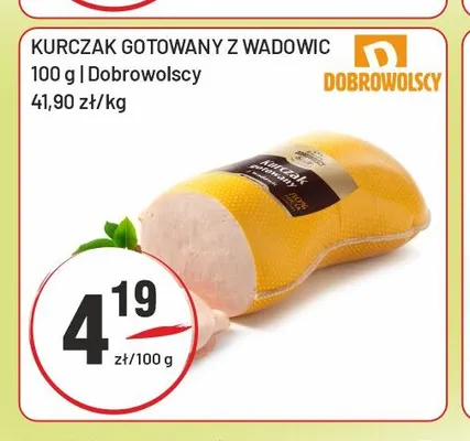 Kurczak gotowany z Wadowic Dobrowolscy promocja w Sedal