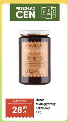 Miód gryczany nektarowy 1 kg promocja w Biedronka