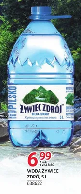 Woda Żywiec Zdrój promocja w Selgros