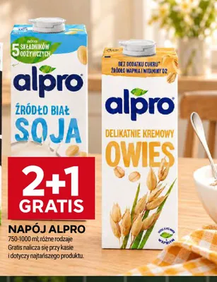 Napój Alpro Soja promocja w Stokrotka