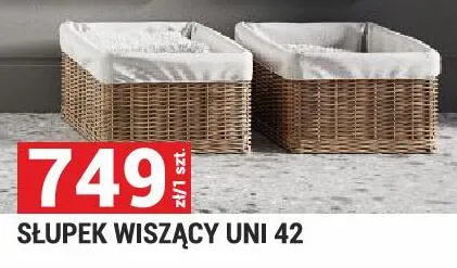 Słupek wiszący Uni 42 promocja w Merkury Market