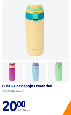 Butelka na napoje Lowenthal promocja w Action