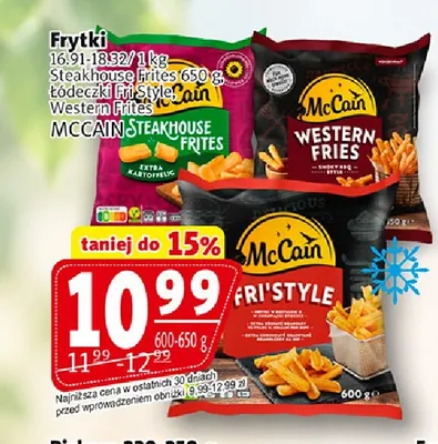 Frytki Western Frites McCain promocja w Prim Market