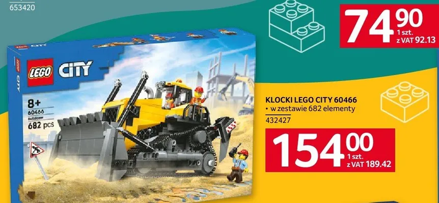Klocki LEGO CITY 60466 promocja w Selgros