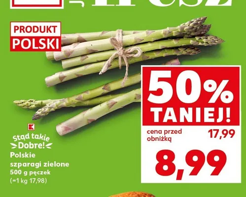 Szparagi zielone Stąd takie Dobre! promocja w Kaufland
