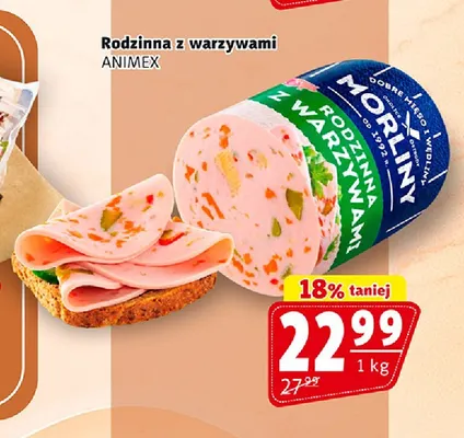 Rodzinna z warzywami Morliny promocja w Prim Market