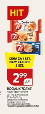 Rogalik z nadzieniem owocowym 7Days promocja w Chata Polska