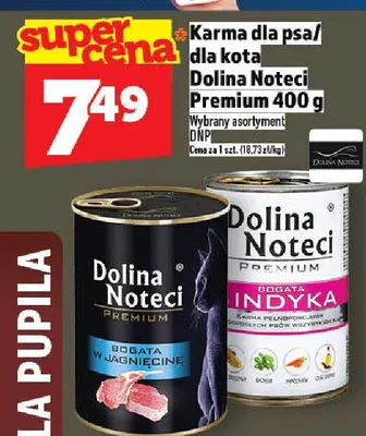 Karma dla psa Dolina Noteci Premium promocja w TOPAZ