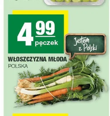 Włoszczyzna młoda polska promocja w SPAR