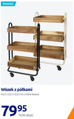 Wózek z półkami promocja w Action