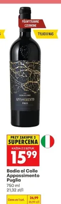 Wino Appassimento Puglia promocja w Biedronka