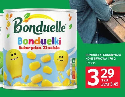 Kukurydza konserwowa złocista Bonduelle Bonduelki promocja w Selgros