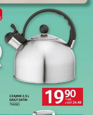 Czajnik 2,5 l Daily Satin promocja w Selgros