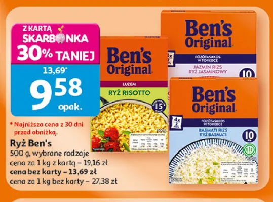 Ryż Ben's promocja w Auchan